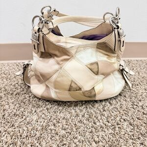 Patchwork Leather Shoulder Bag